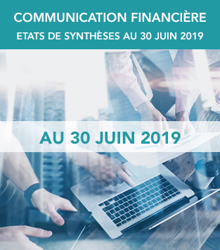 Communication financière 30 Juin 2019