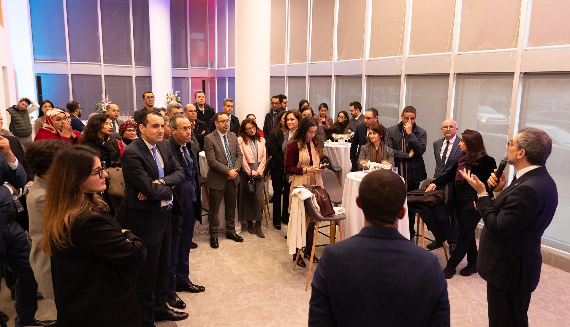TAMWILCOM lance le nouvel espace d’accueil du Centre d’Affaires de Rabat